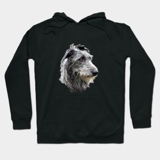 Deerhound Gorgeous Dog Hoodie